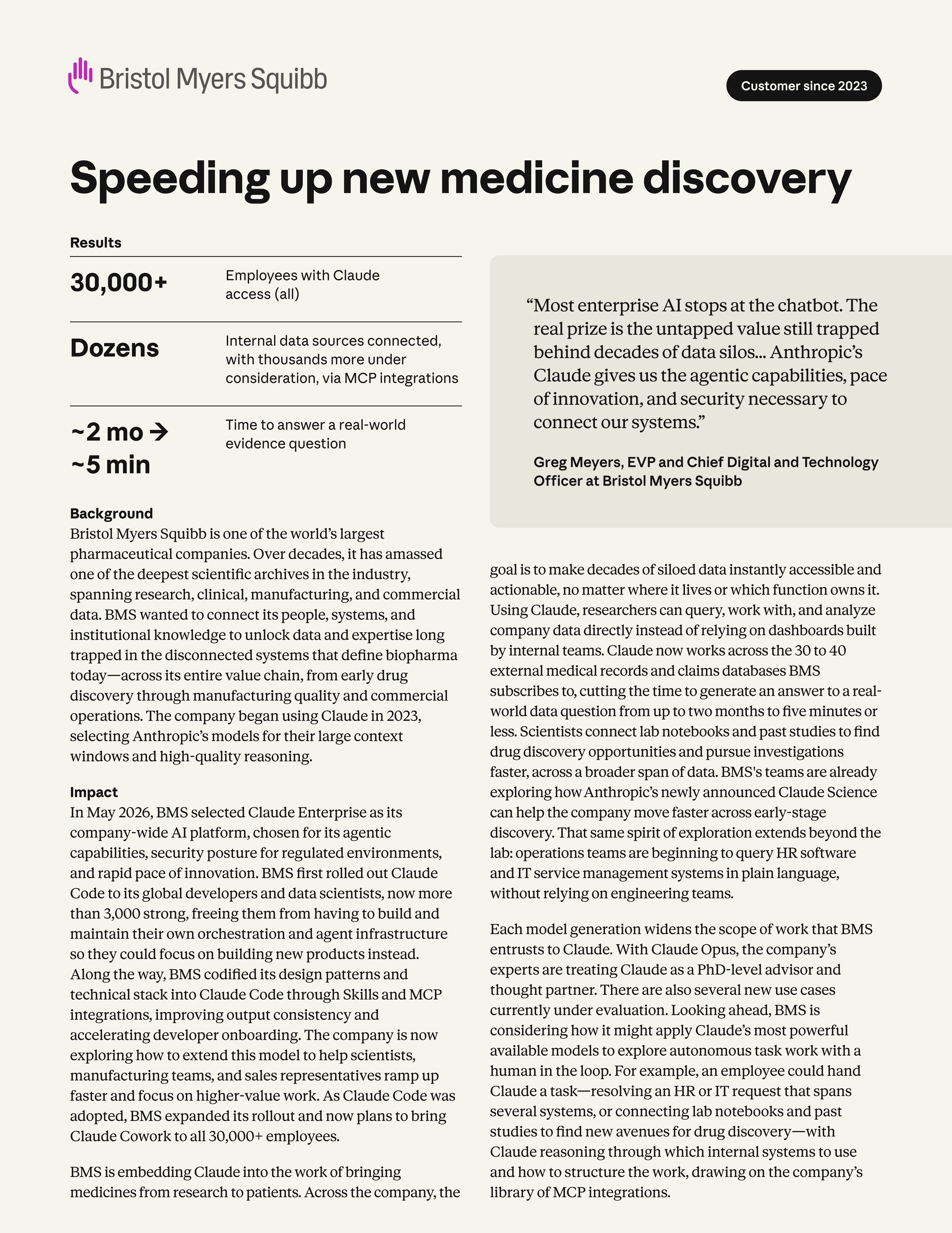 Bristol Myers Squibb:加速新药发现(英文原图)