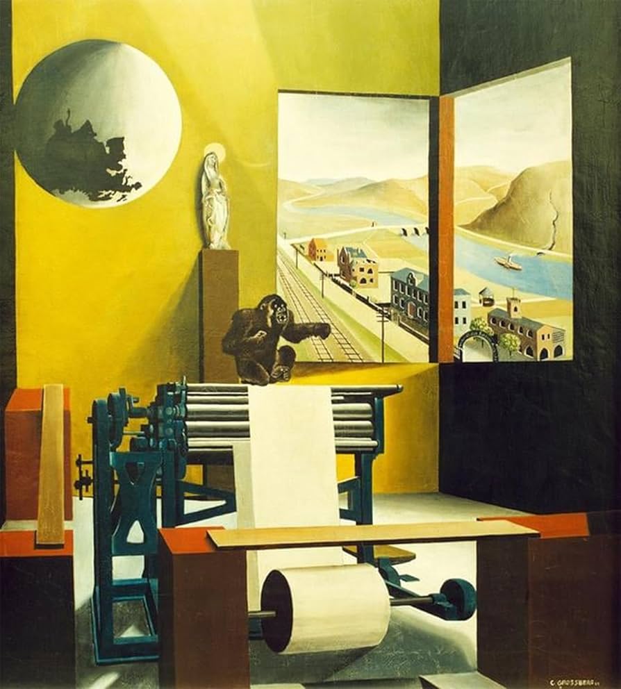 Carl Grossberg《Maschinensaal》（1925）